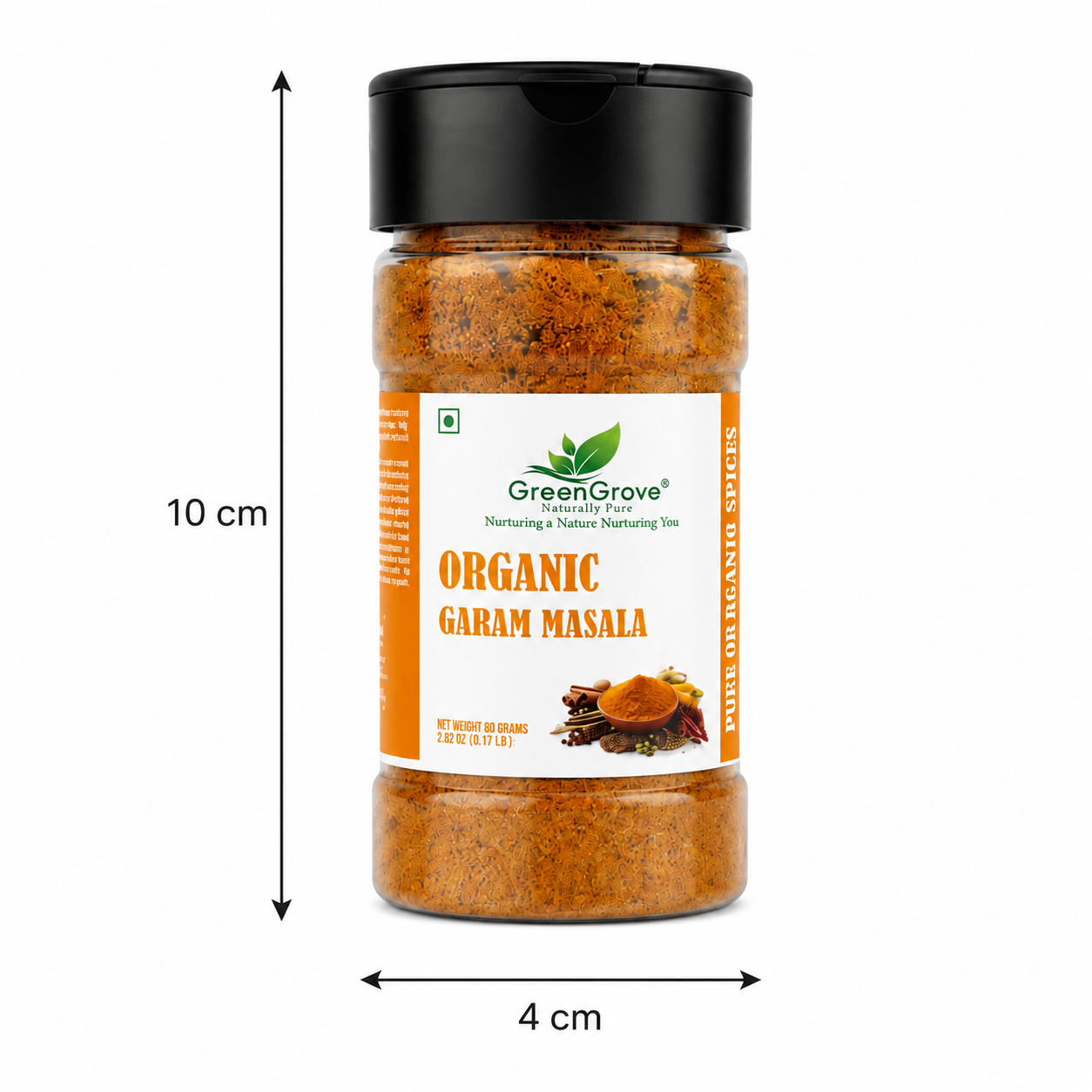 GreenGrove Organic Garam Masala (50 GM) (PACK OF 2)