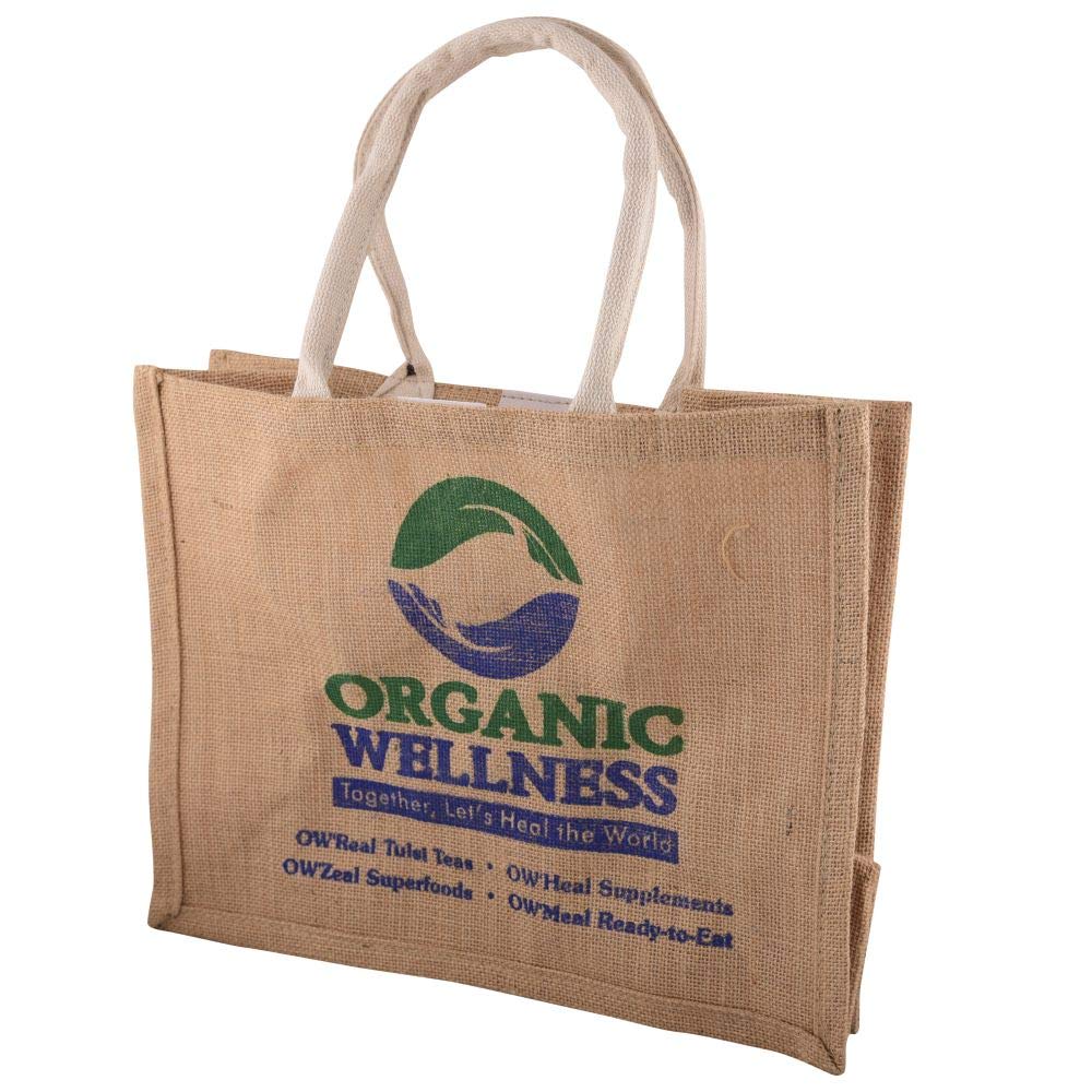Organic Wellness Jute Bag