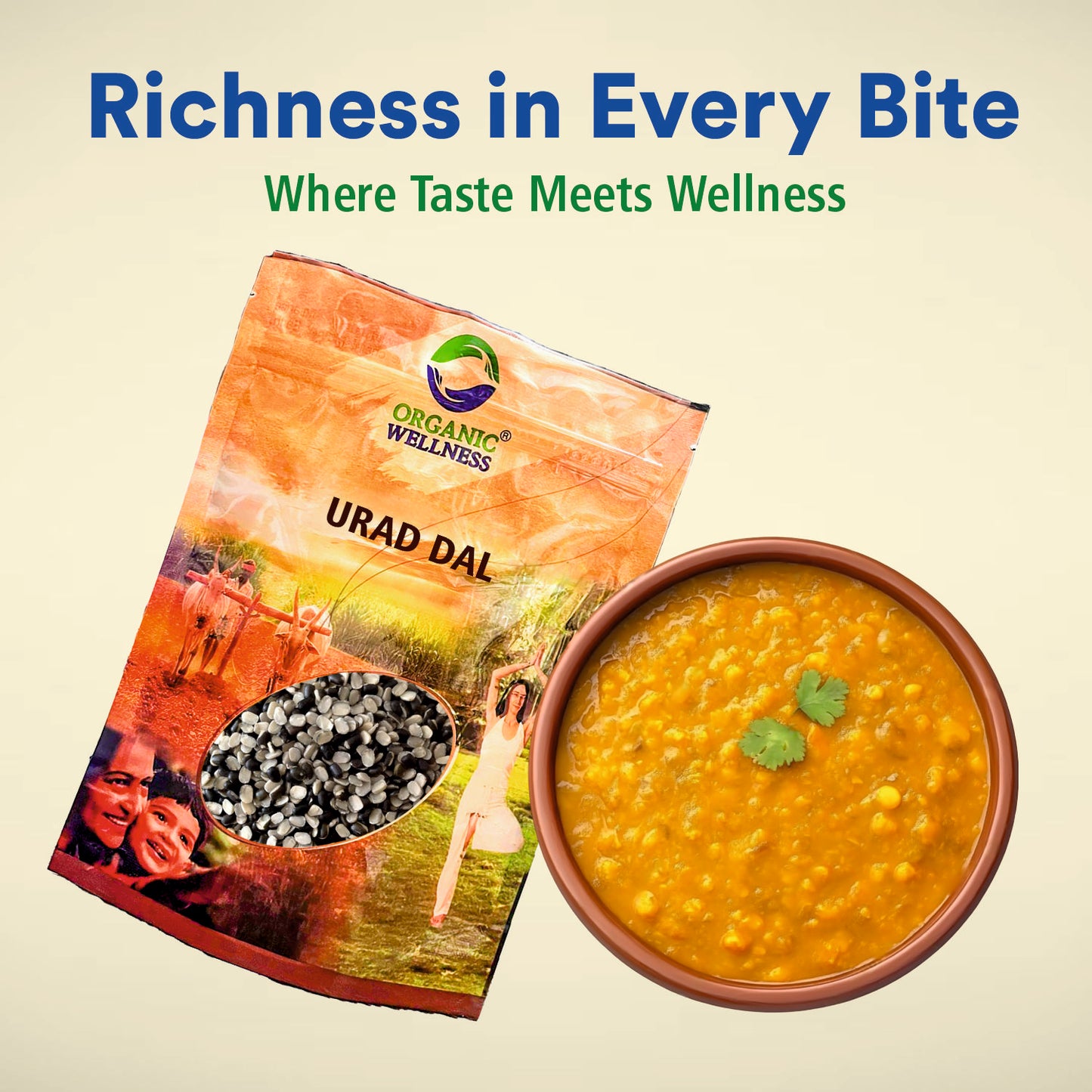 Organic Wellness Urad Dal Split