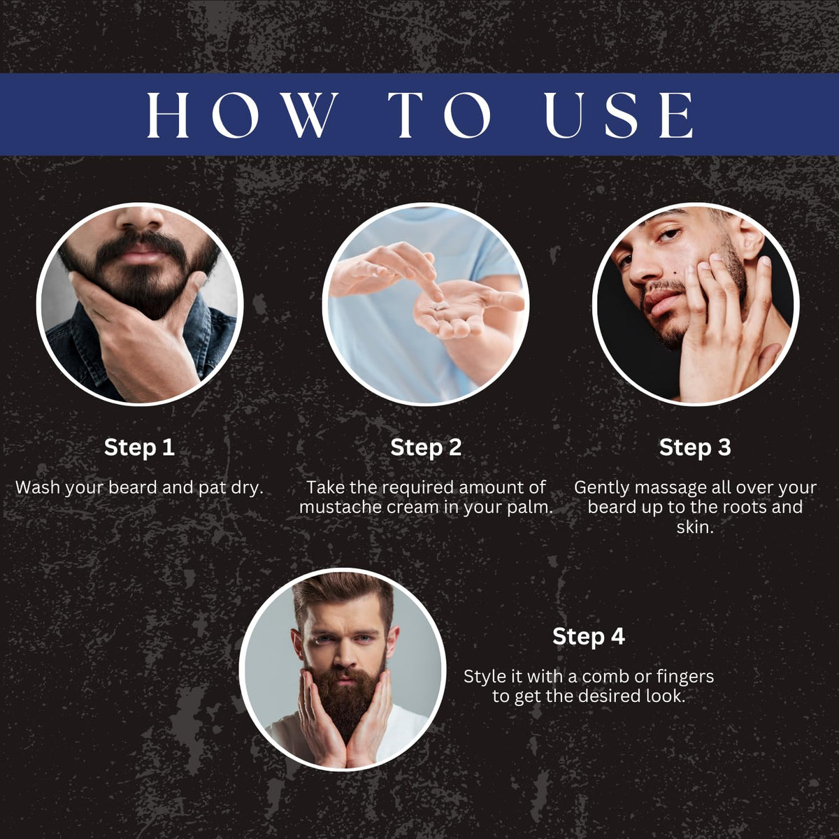 Amazing Earth Organic Beard & Mustache Cream (50 GM)