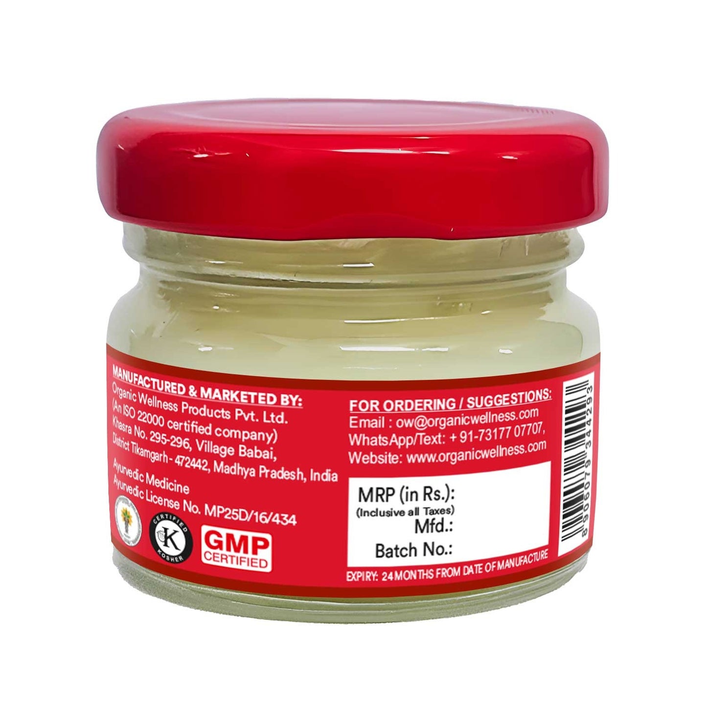 Organic Wellness Pain Relief Balm with Bees Wax (20 GM)