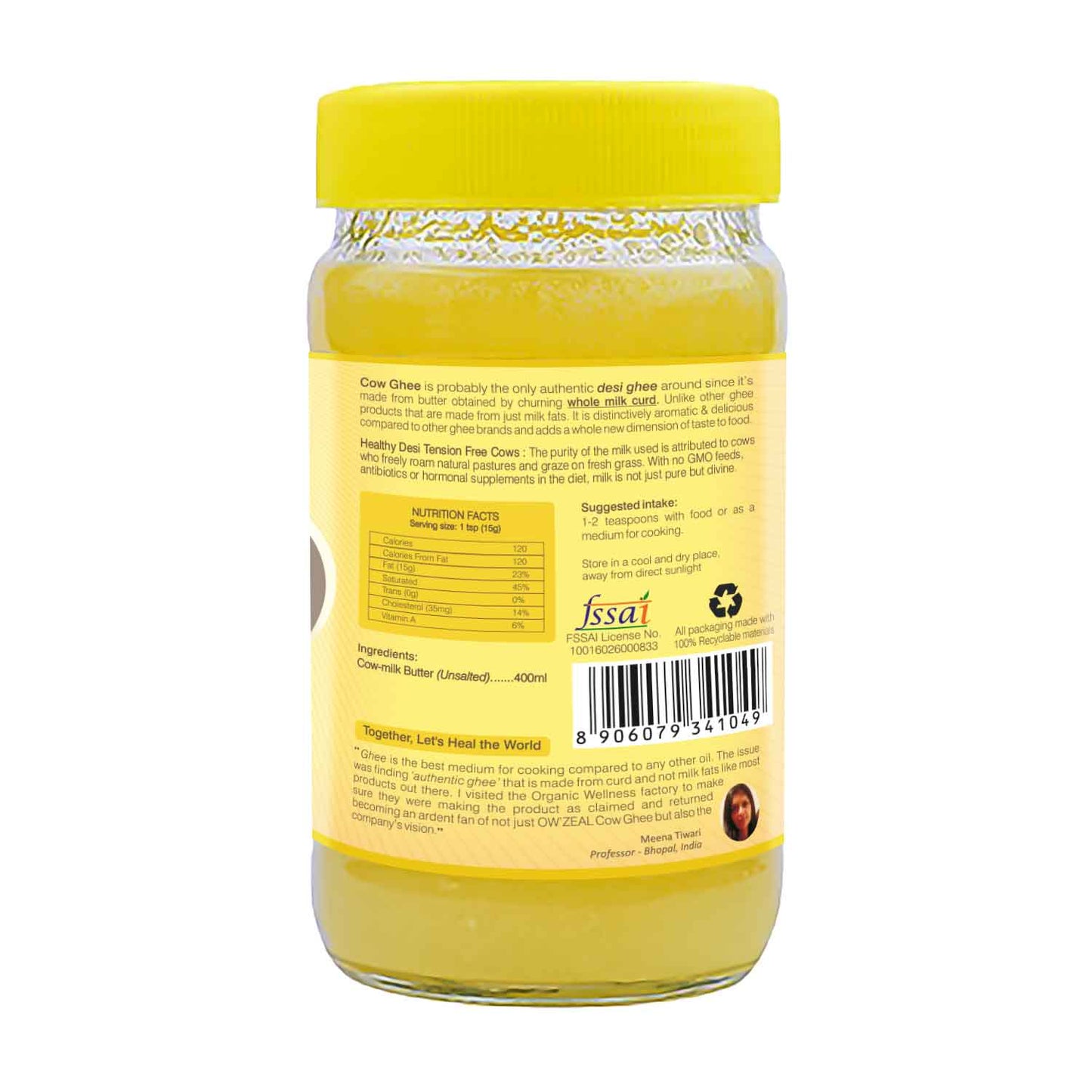 Organic Wellness Bilona Cow Ghee