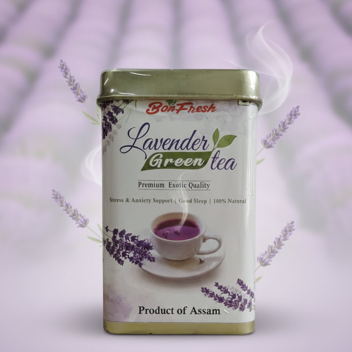 Bonfresh Exotic Organic Tea Lavender Green Tea