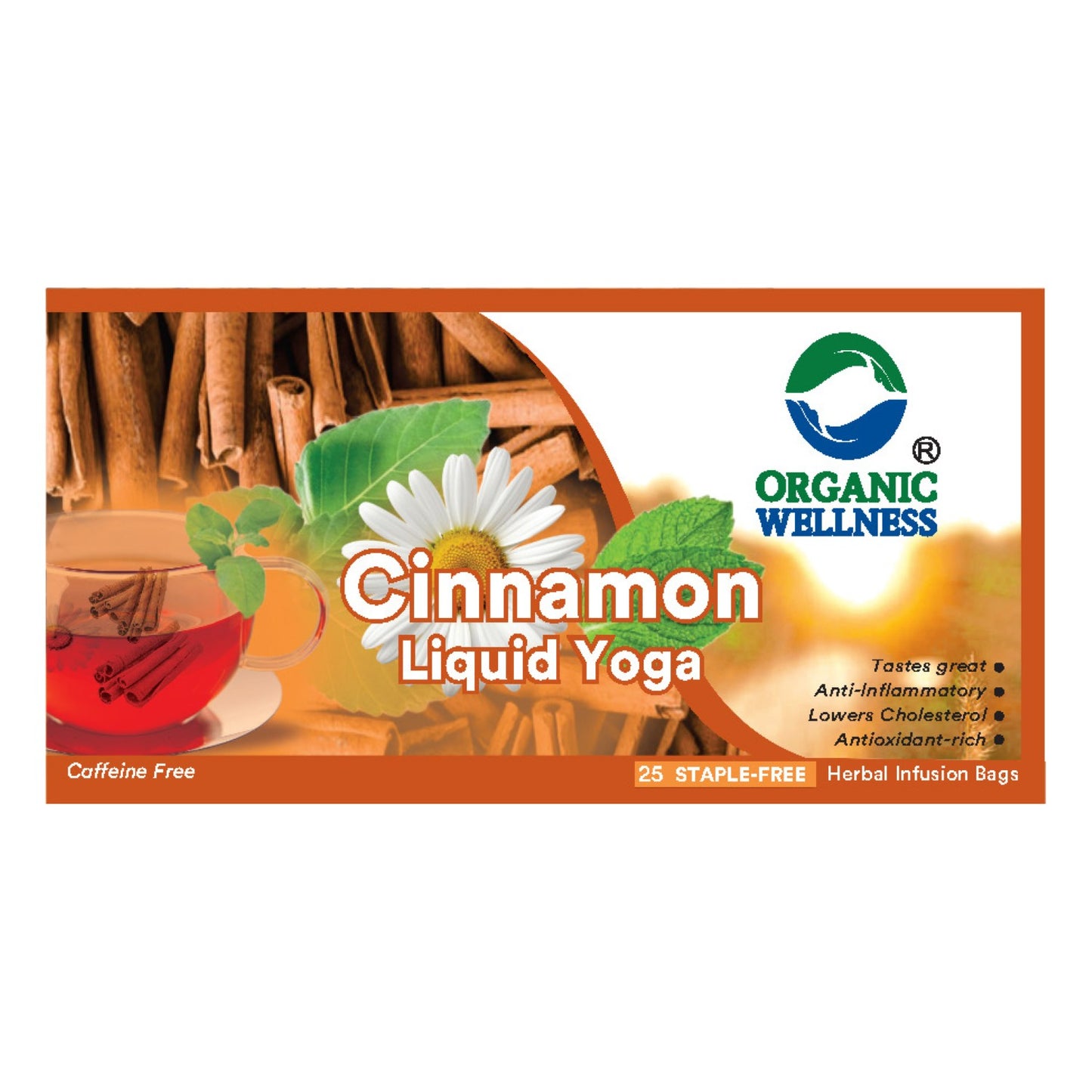 Organic Wellness Cinnamon Liquid Yoga Tea