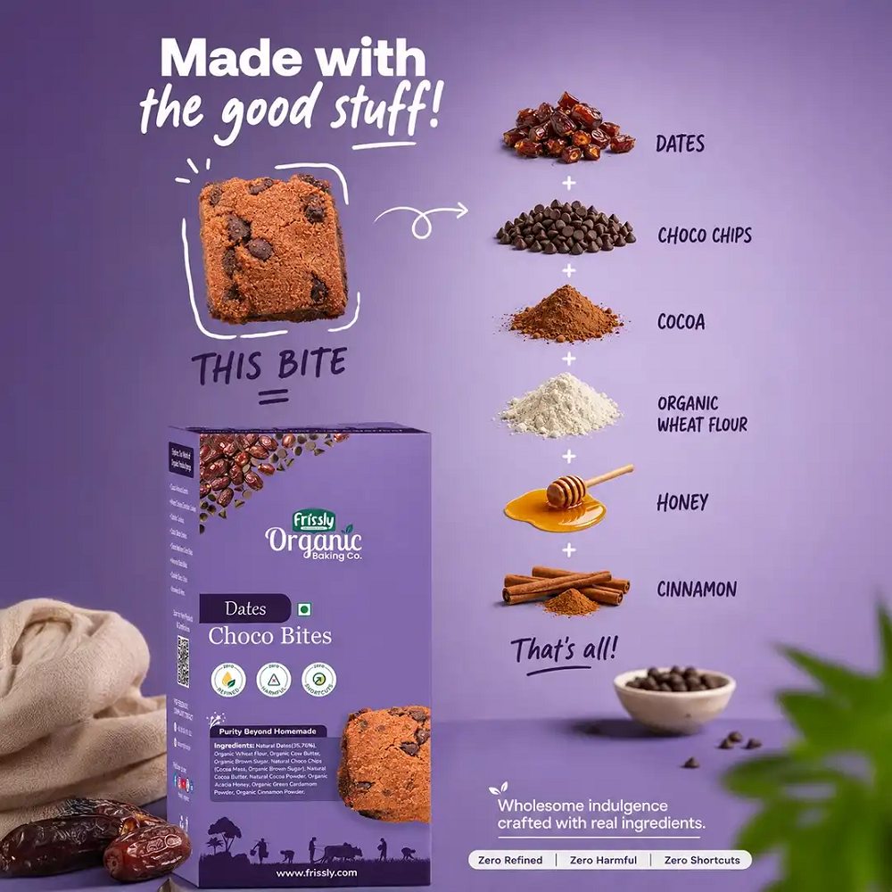 Frissly Dates Choco Bites (160 GM)