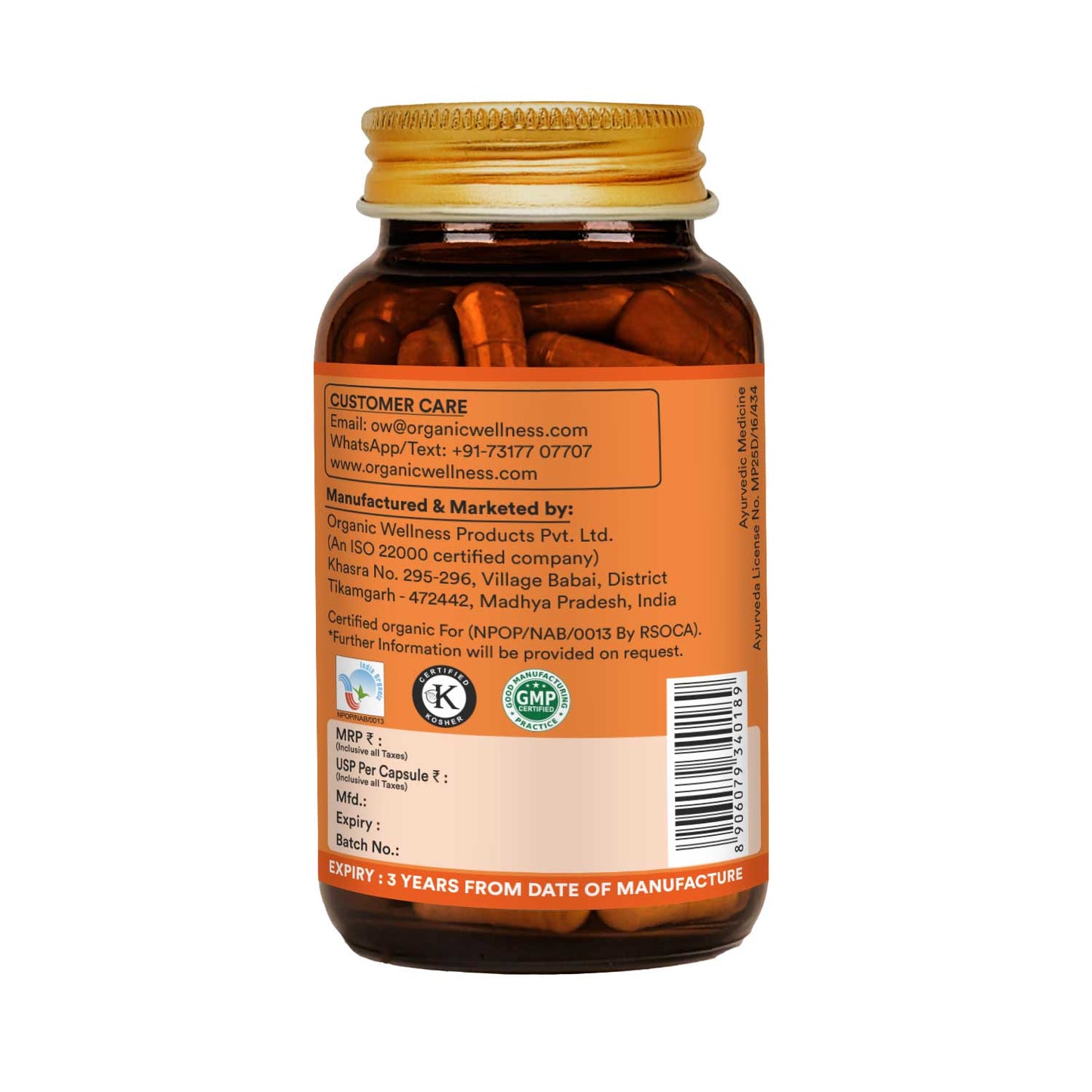 Organic Wellness Diabo Fit 90 Capsules