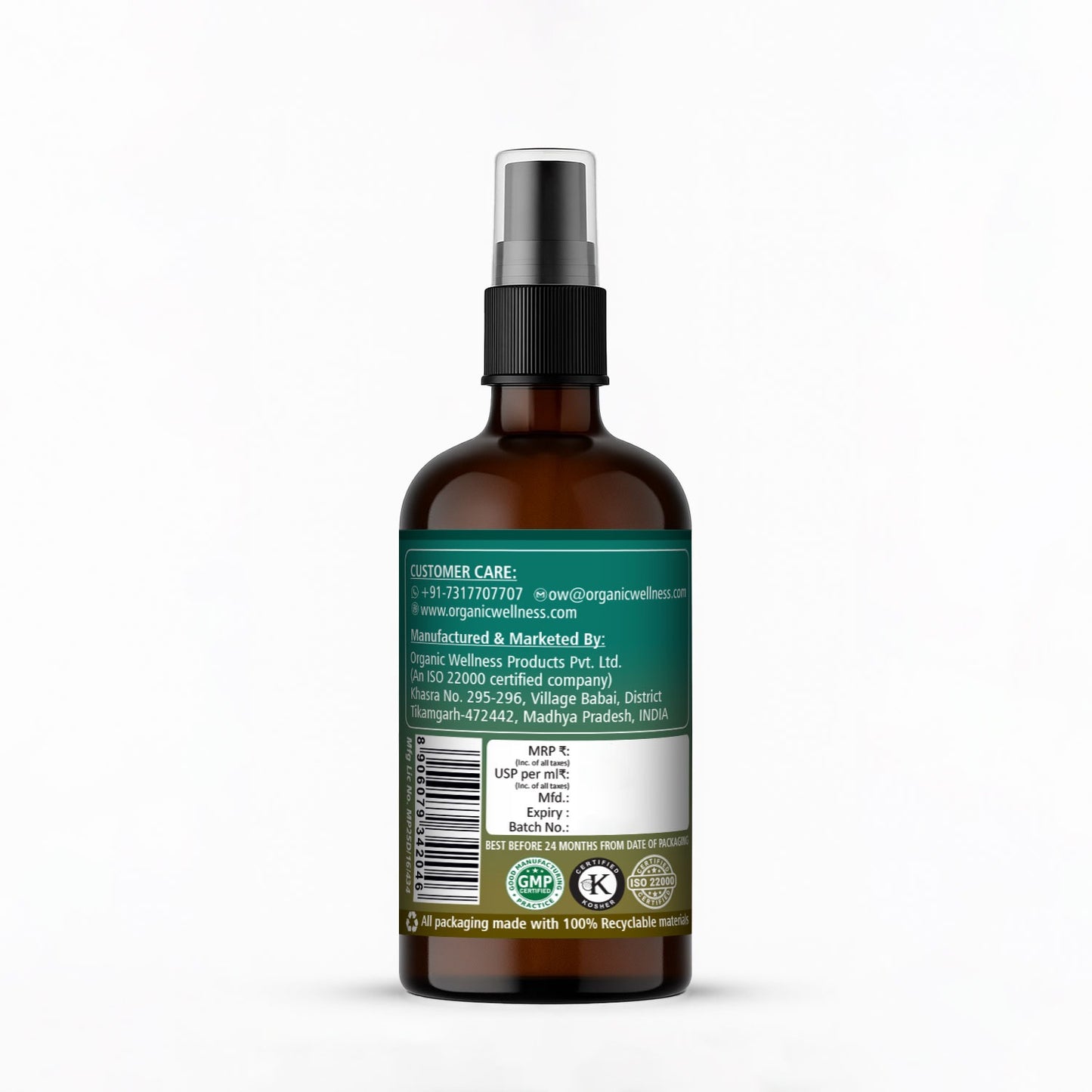 Organic Wellness Zeal Dog Massage Oil