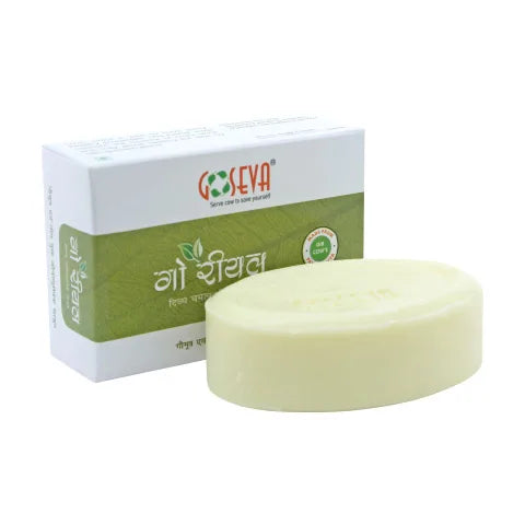 Goseva Natural Go Real Neem & Cow Urine Bath Soap