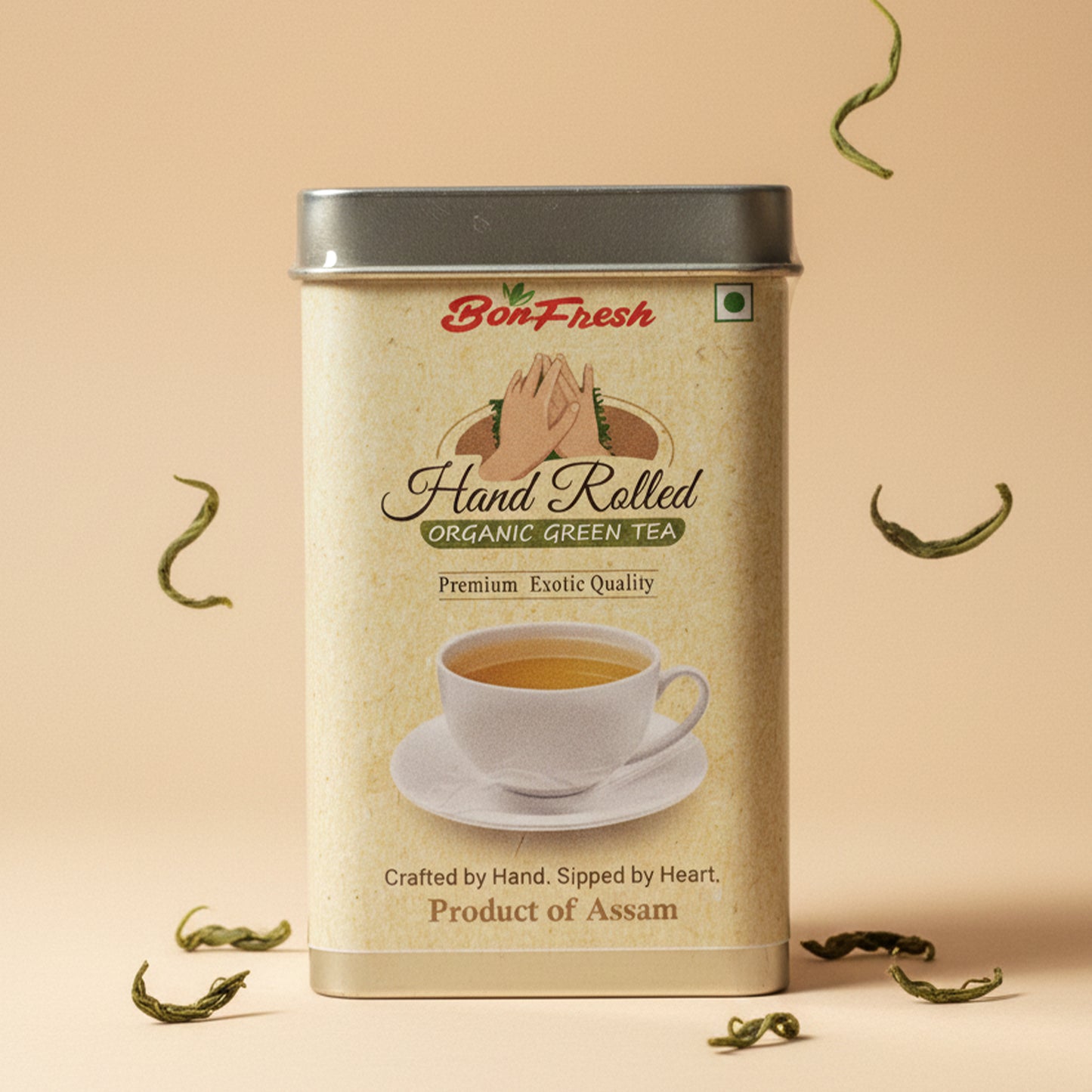 Bonfresh Exotic Organic Tea Hand-Rolled Green Tea