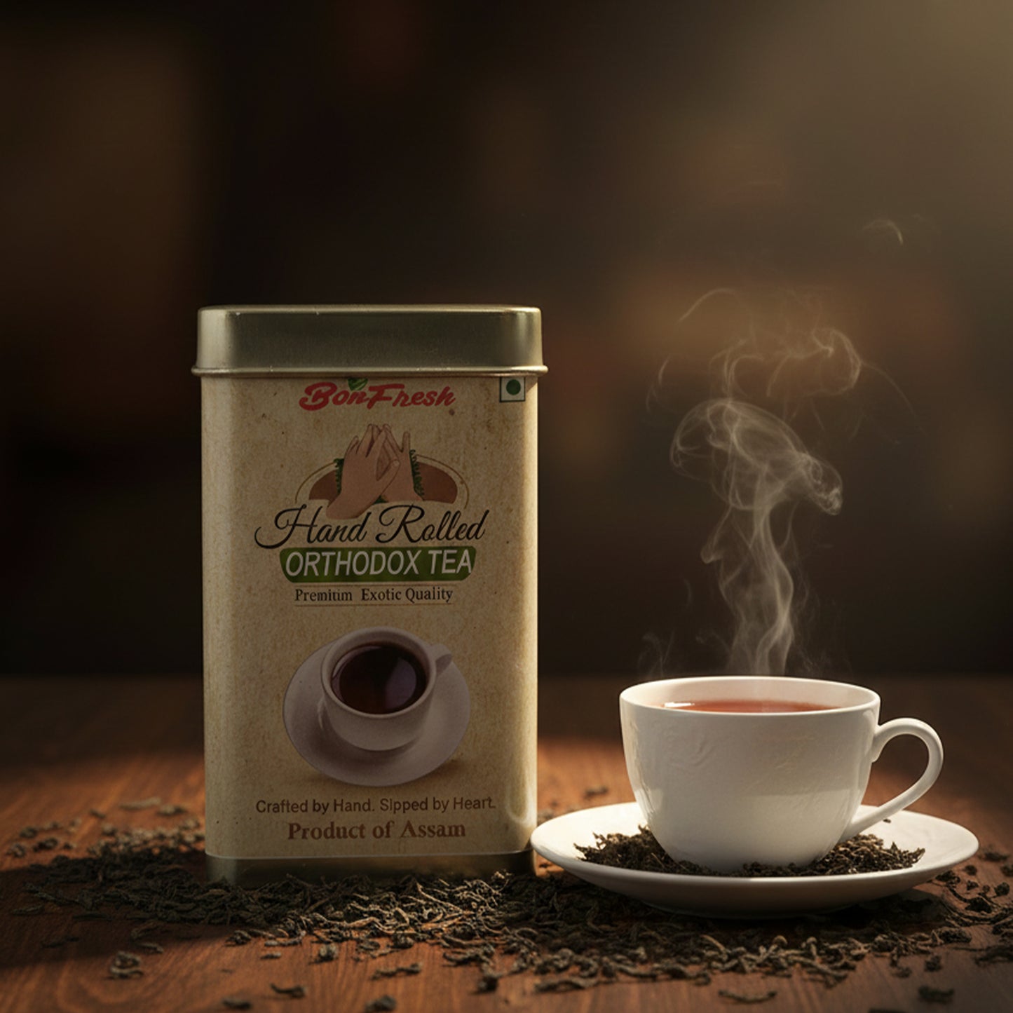 Bonfresh Exotic Organic Tea Hand-Rolled Orthodox Tea