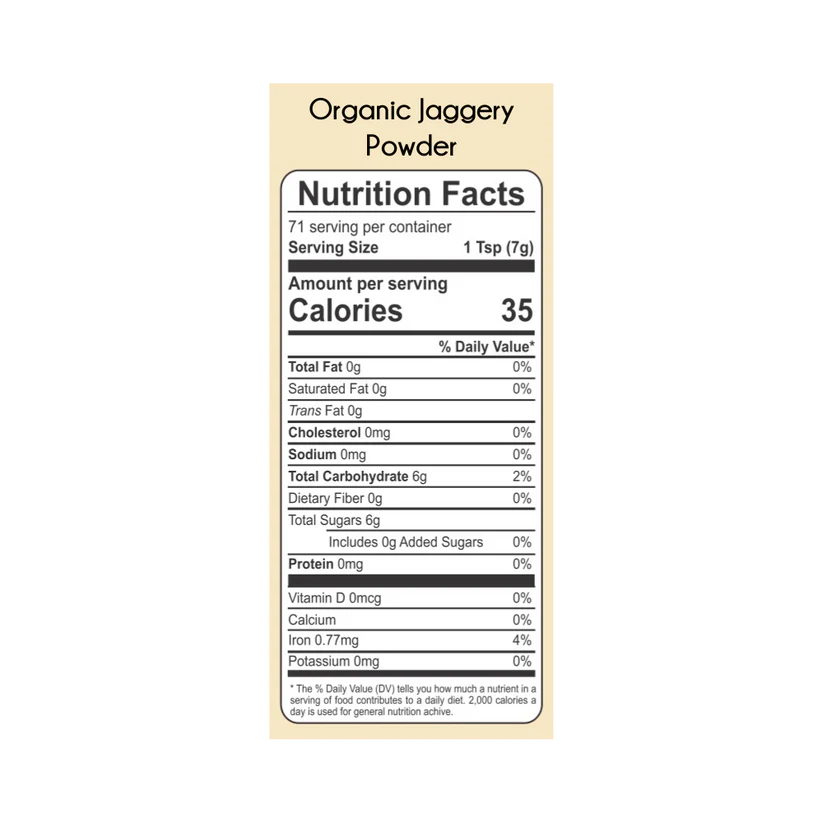 Praakritik Organic Jaggery Powder