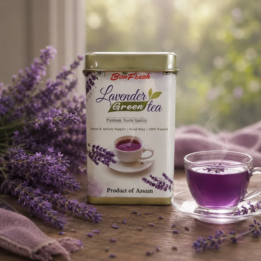 Bonfresh Exotic Organic Tea Lavender Green Tea (30 GM)