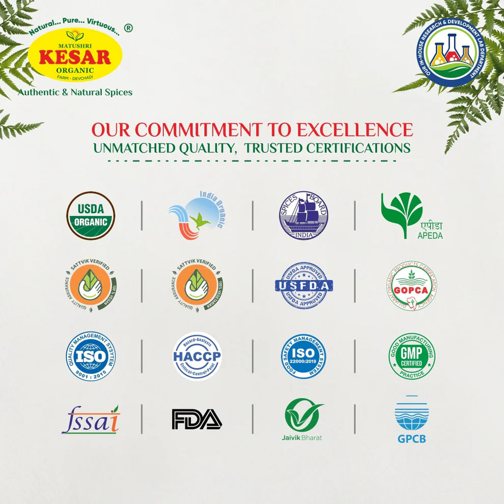 Kesar Organic Lakadong Gold Turmeric Powder