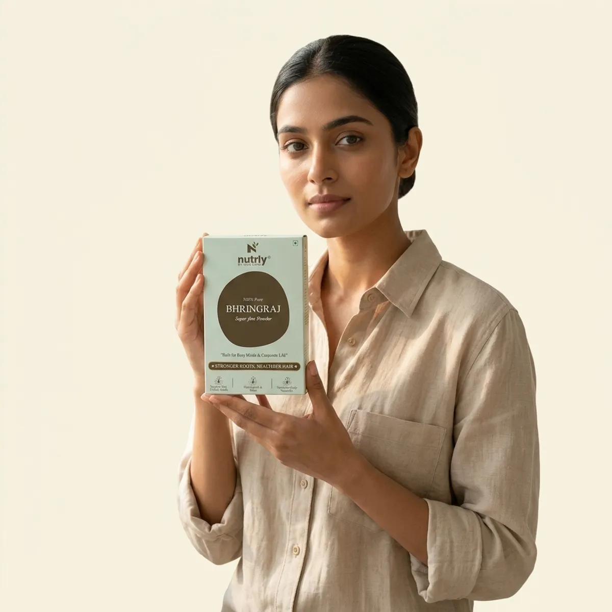 Nutrly Bhringraj Super Fine Powder