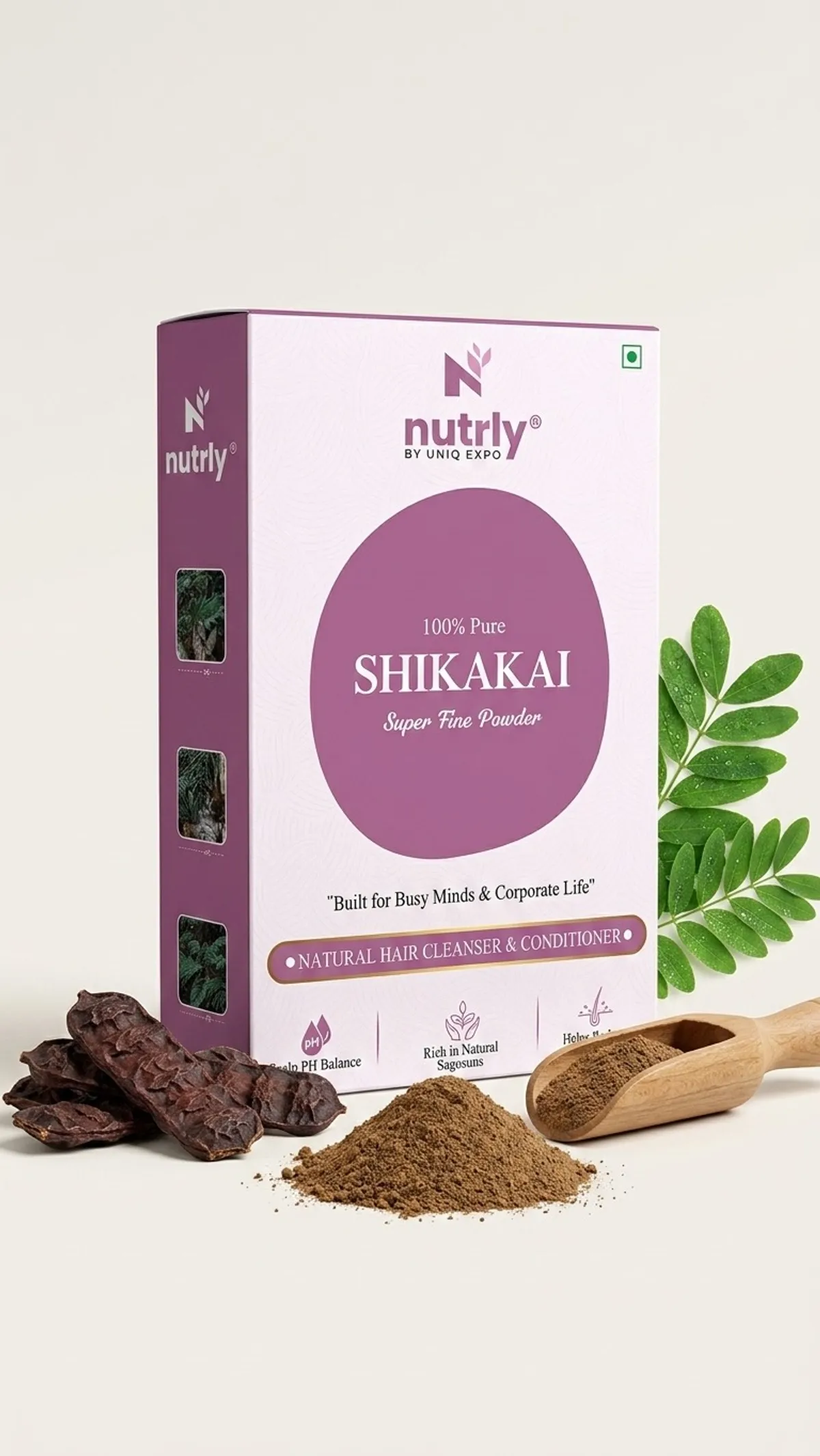 Nutrly Shikakai Super Fine Powder