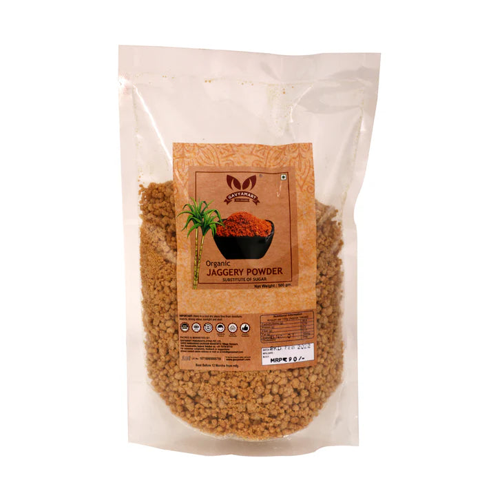 Gavyamart Organic Jaggery Powder 500 GM