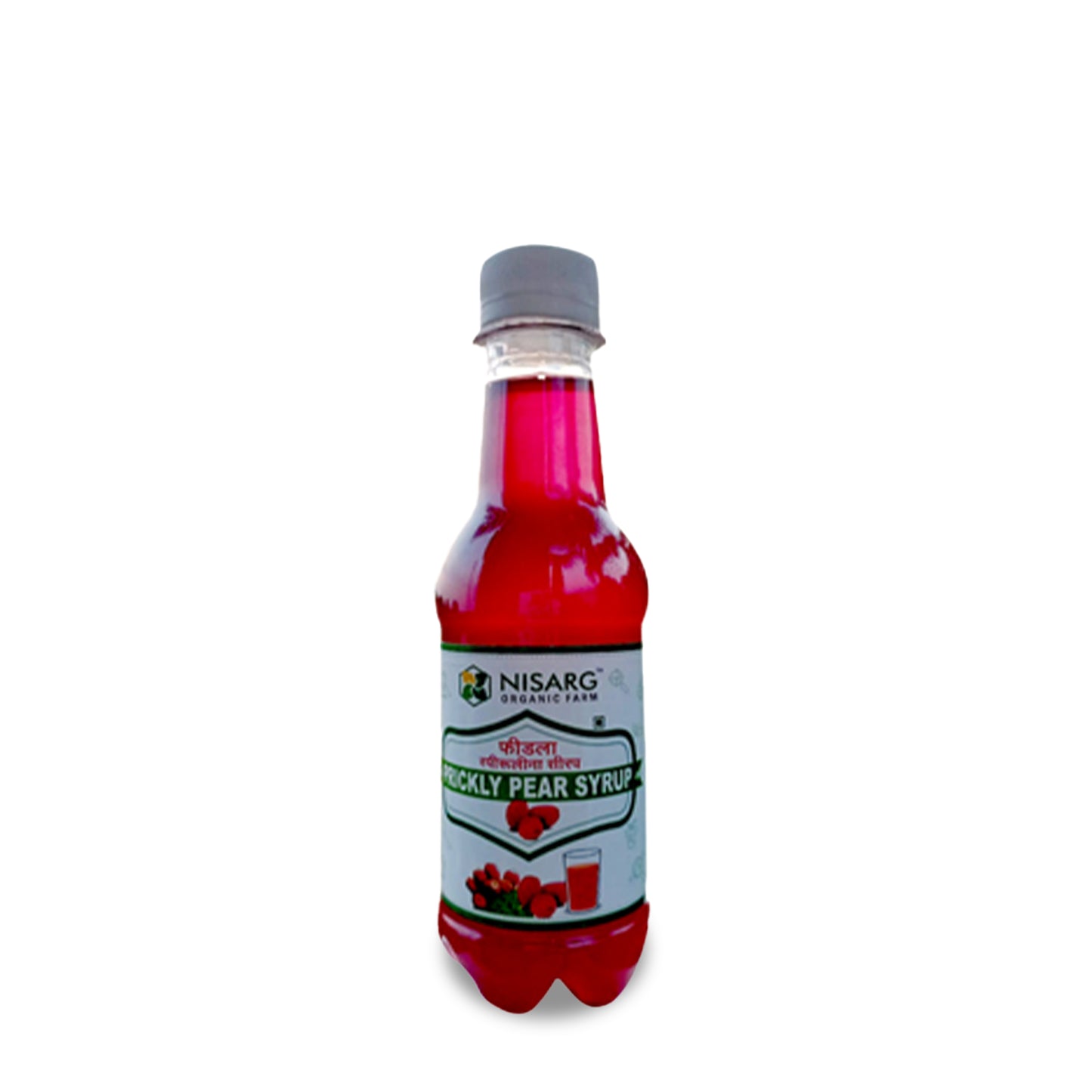 Nisarg Organic Farm Findala Spirulina Prickly Pear Syrup