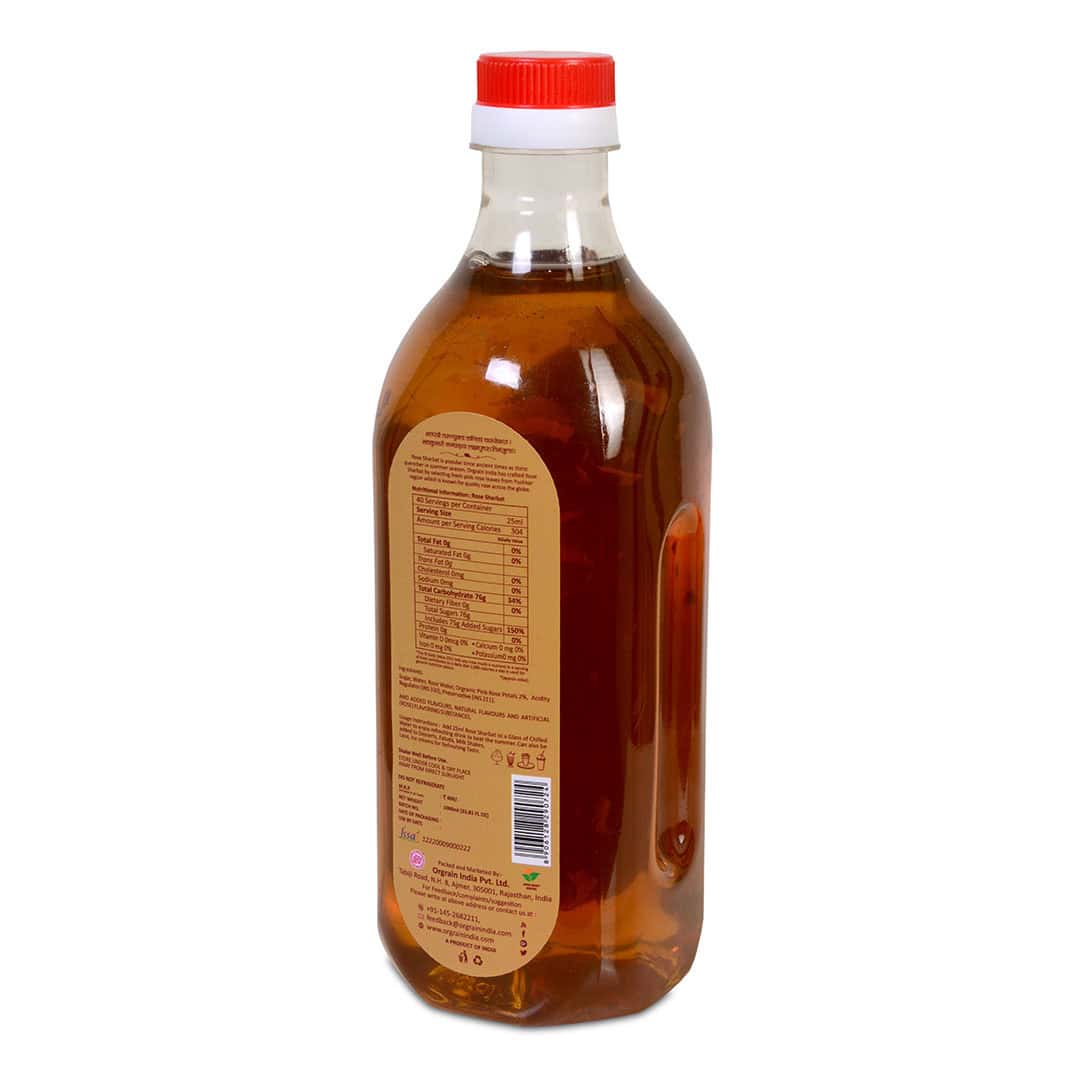 Orgrain India Organic Rose (Gulab) Sharbat