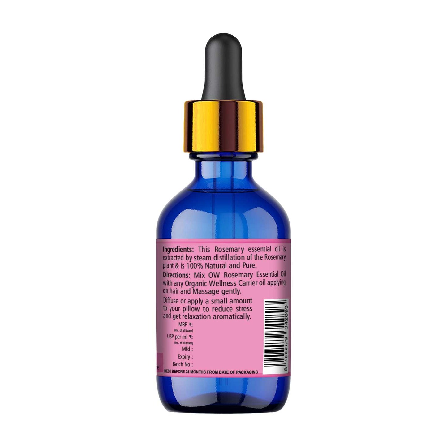 Organic Wellness Rosemary Essential Oil