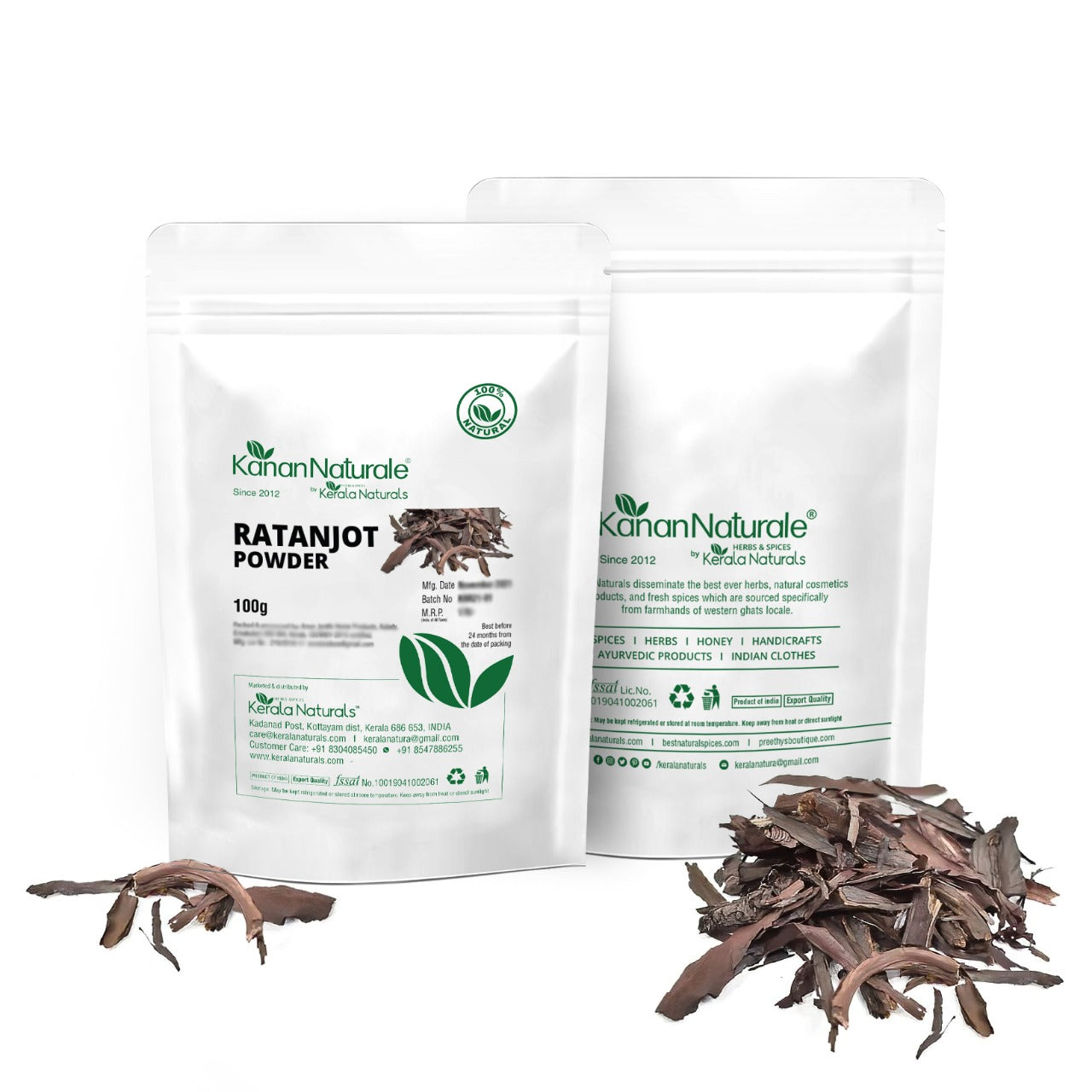 Kerala Naturals Ratanjot Powder (100 GM)