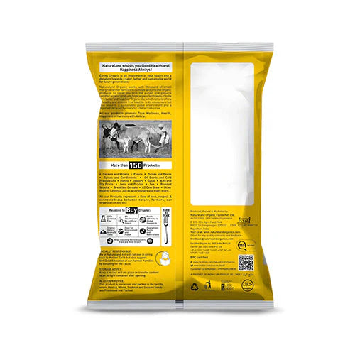 Natureland Organics Soybean Flour 500 GM