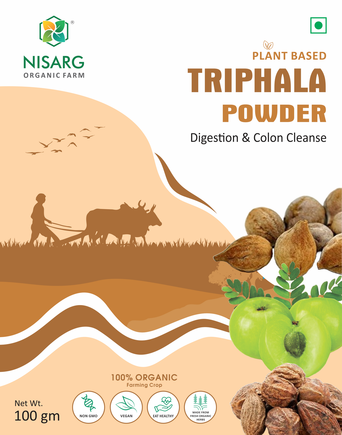Nisarg Organic Farm Triphala Powder