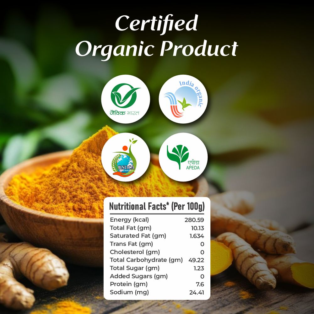 Nidhi Organics Turmeric Powder