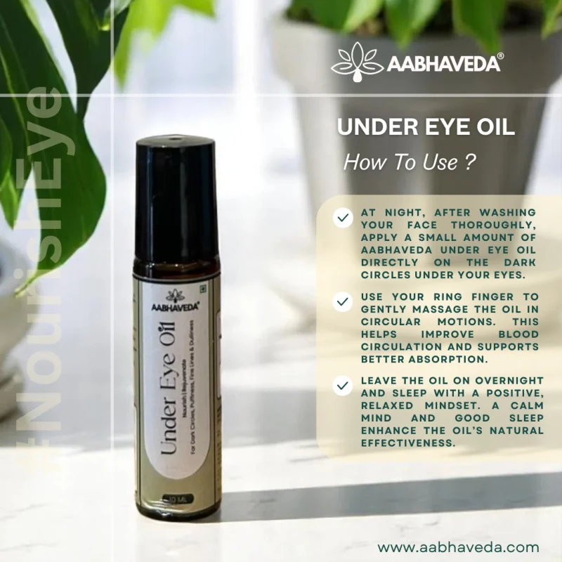 Aabhaveda Under Eye Oil (10 ML)