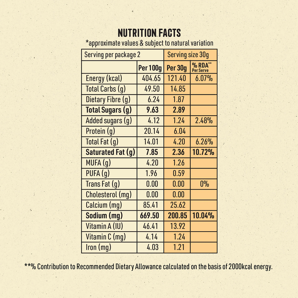 Nourish Organics Spicy Mint Protein Puffs (60 GM)