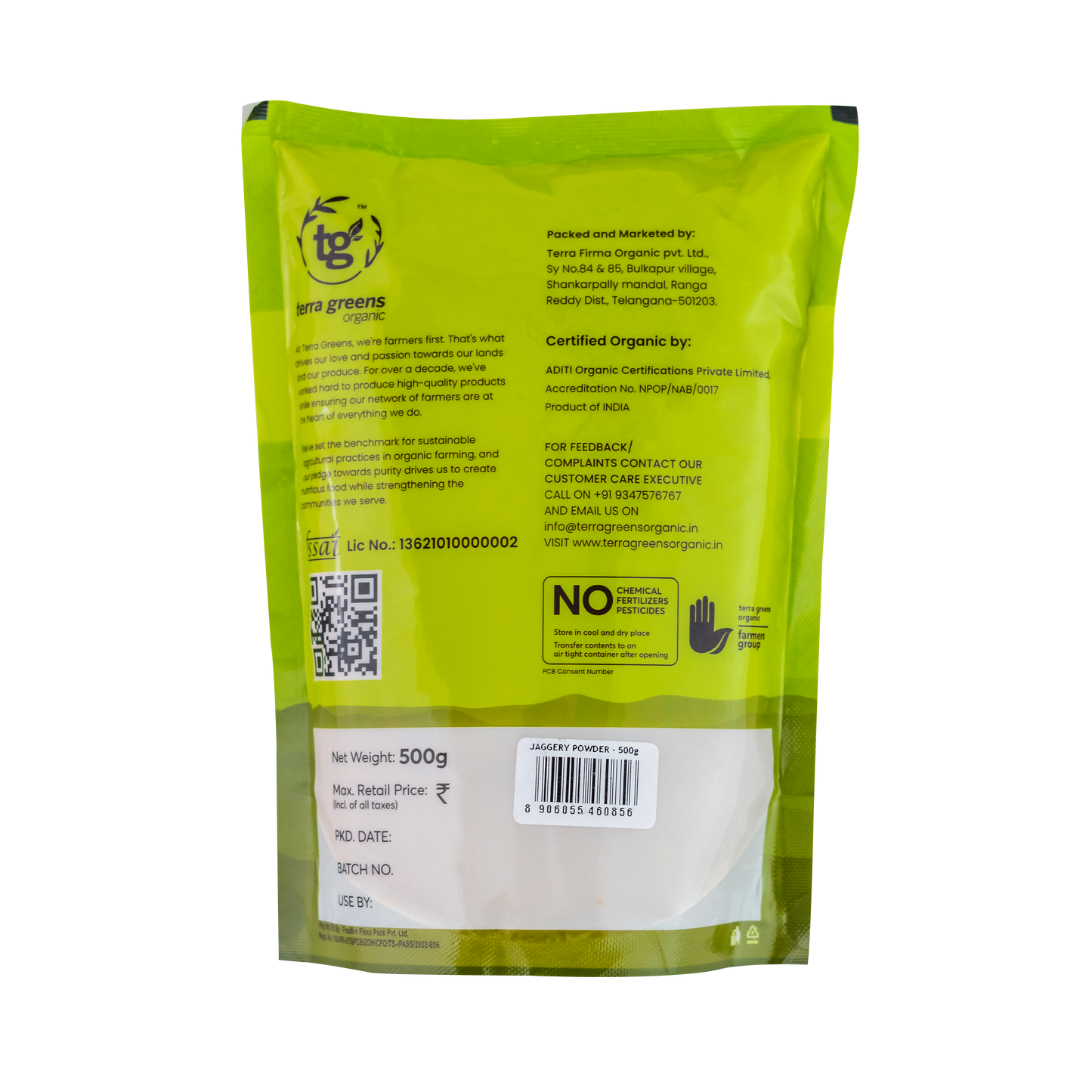 Terra Greens Organic Jaggery Powder