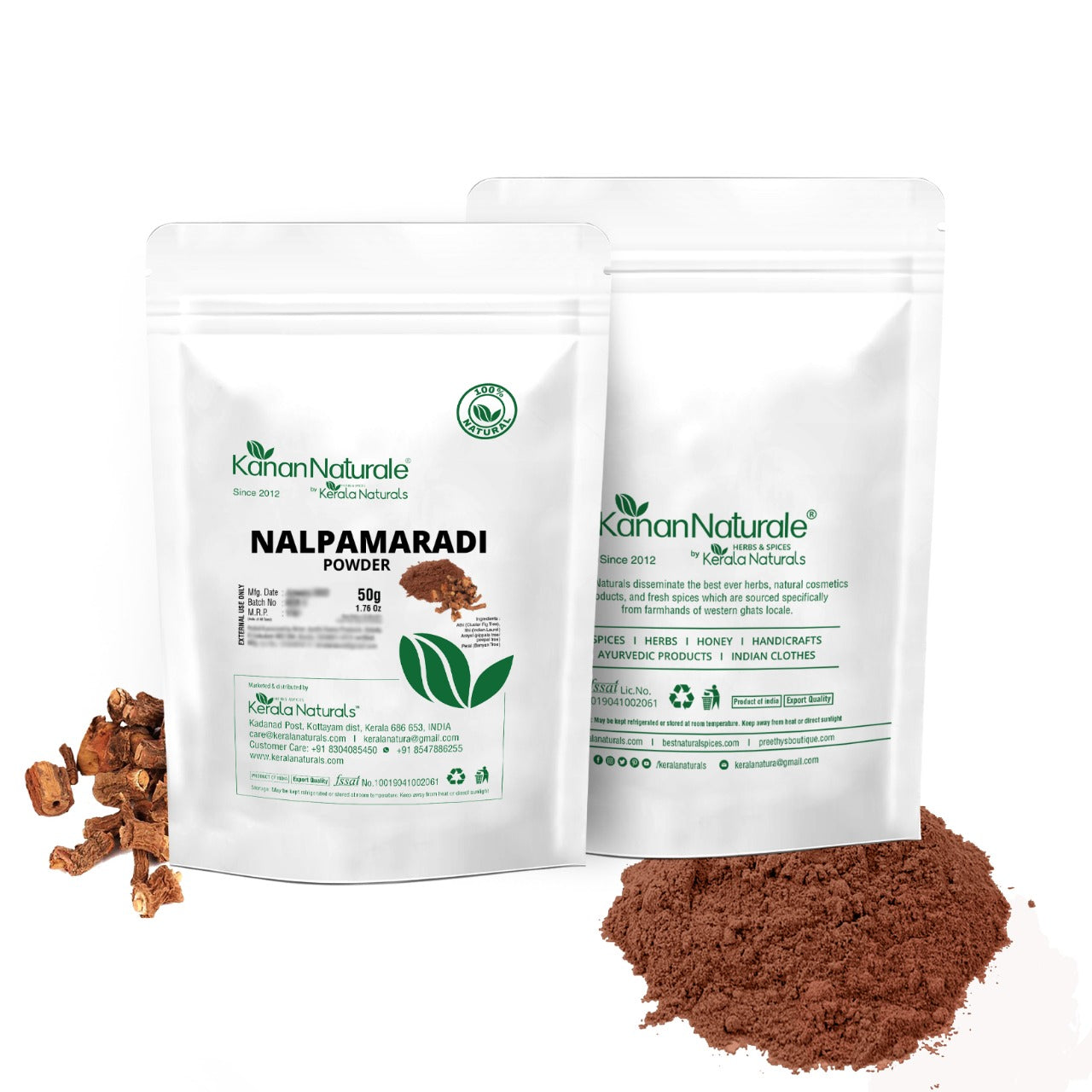Kerala Naturals Nalpamaradi Powder (50 GM)