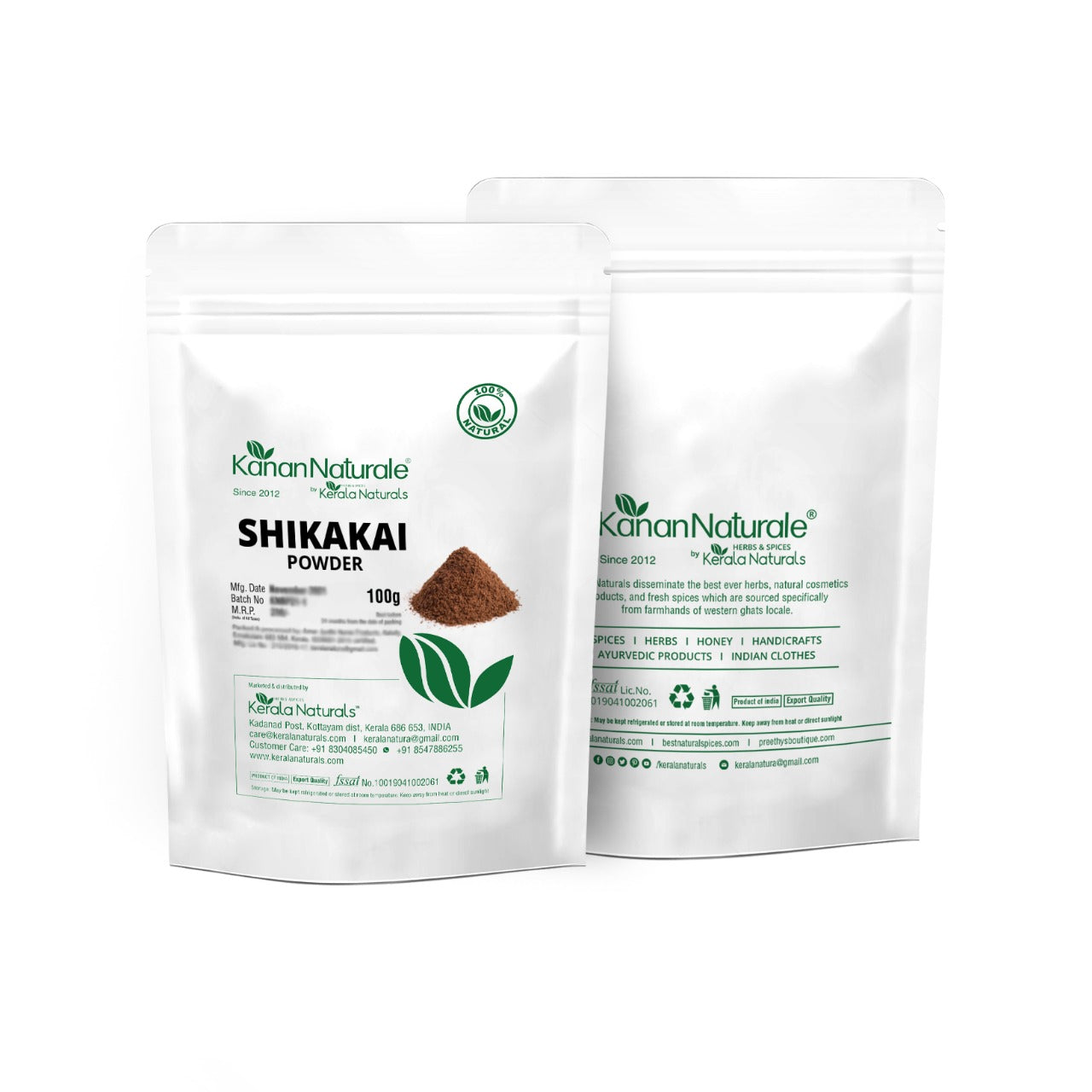 Kerala Naturals Shikakai Powder (100 GM)