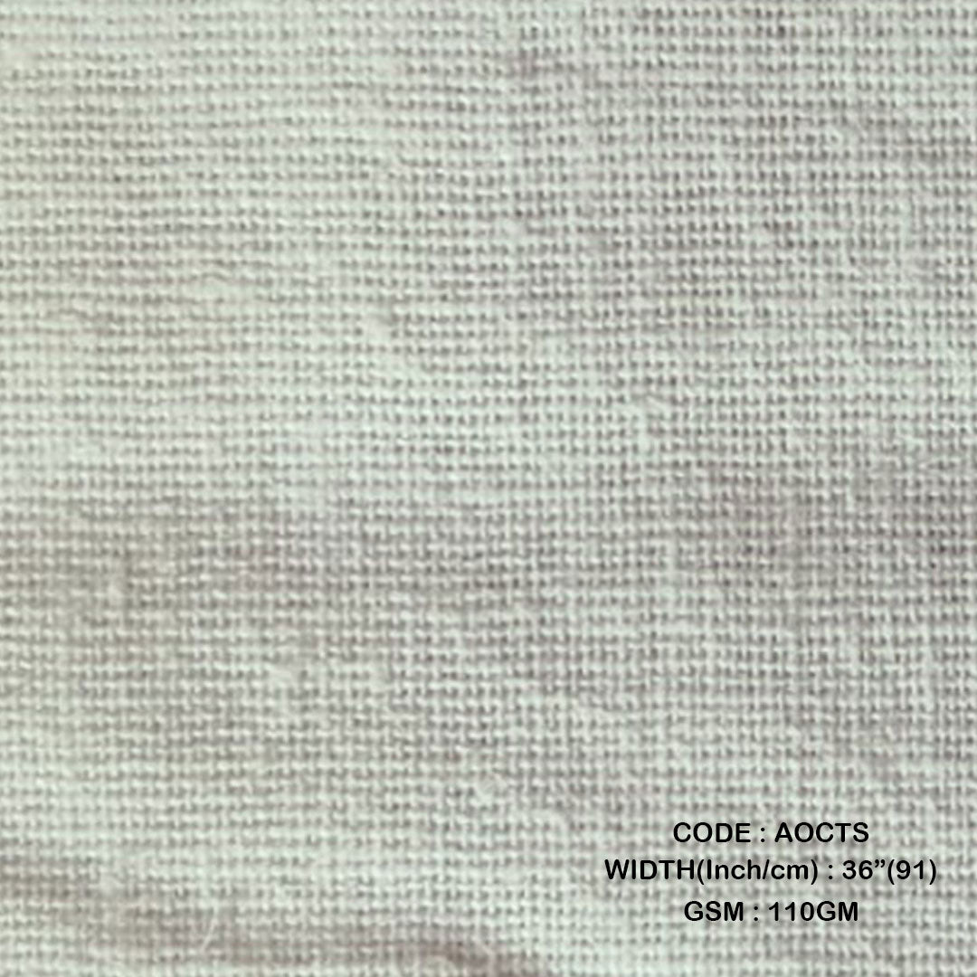 Adidev Textile SINGLE TWISTED COTTON BLEACHED ( 110 GSM AOCTS )