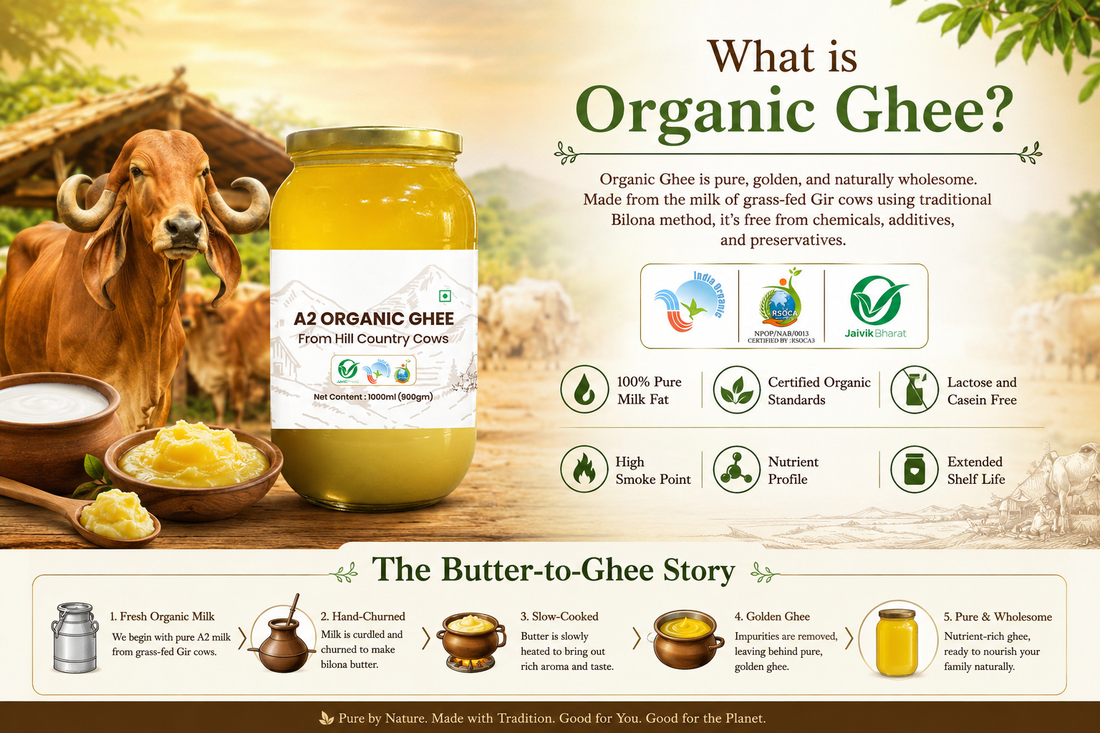 what is organic ghee clarified butter
