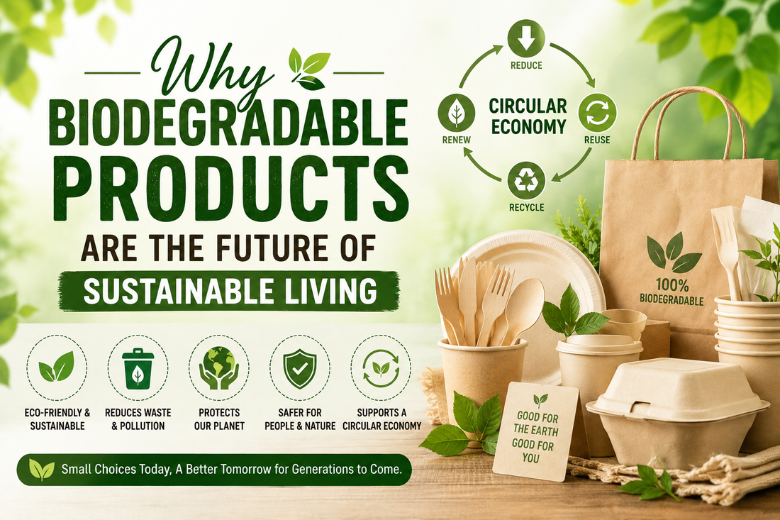 Why Biodegradable Products Are the Future of Sustainable Living