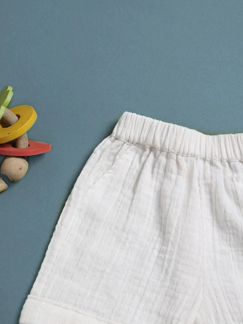 Tiny Tiggy Premium Double Gauze Cotton Boy Co-ord Set - Ultra Soft and Breathable fabric