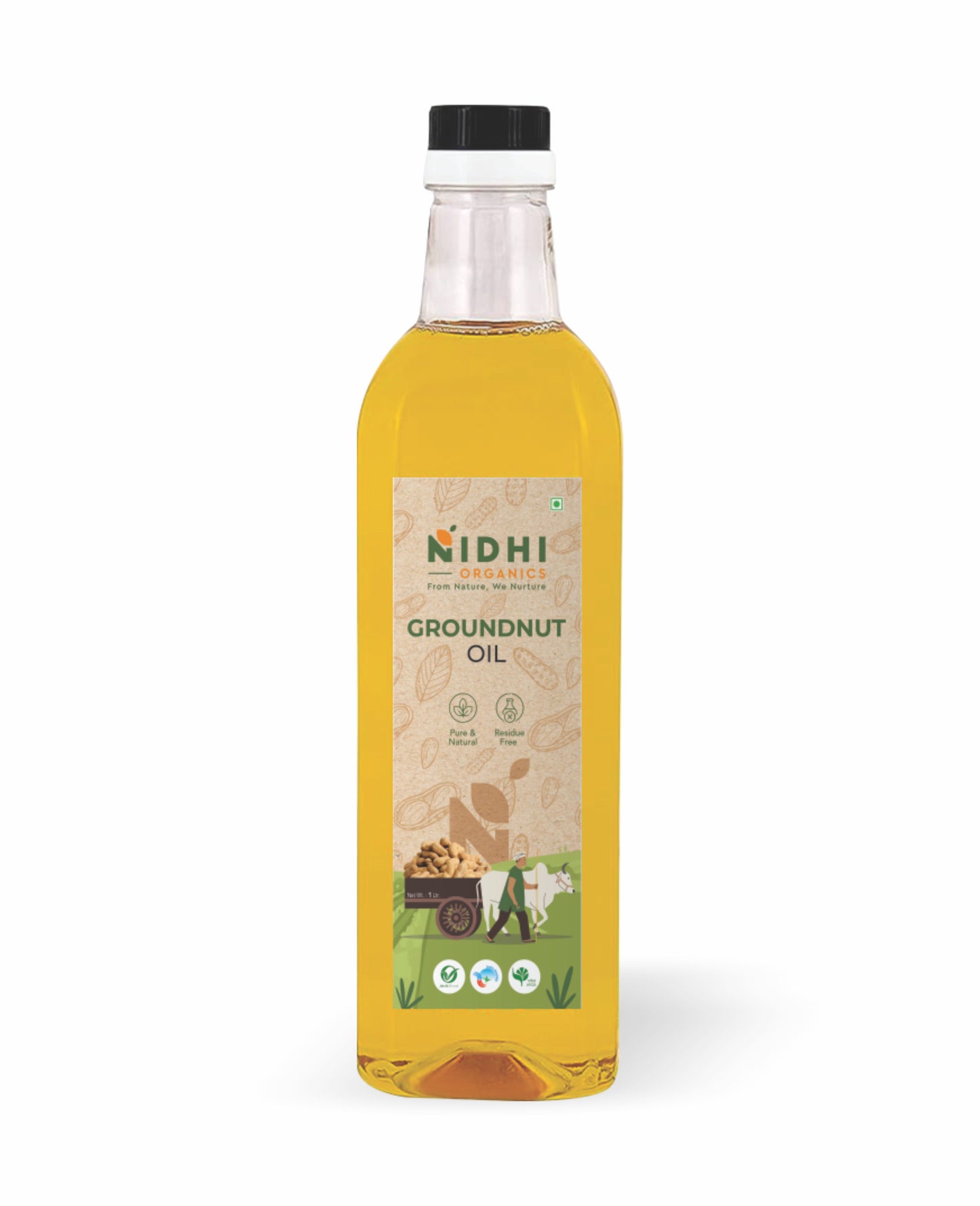 Nidhi Organics Groundnut Oil