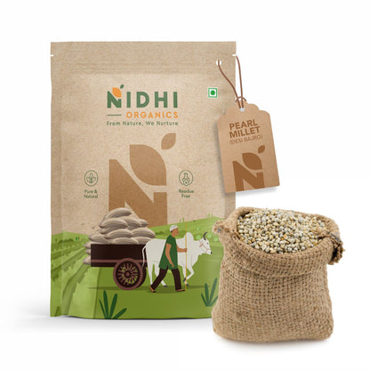 Nidhi Organics Pearl Millet (Desi Bajro)