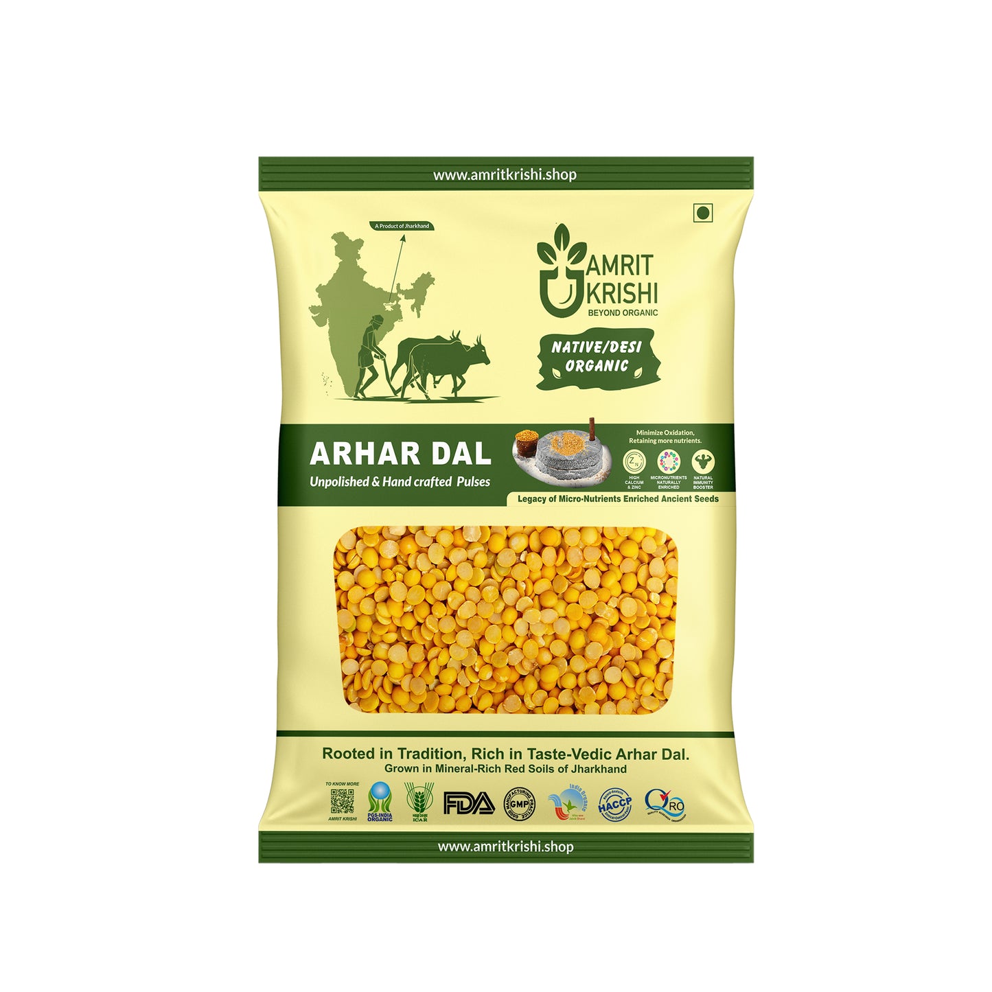Amrit Krishi Desi Arhar Dal
