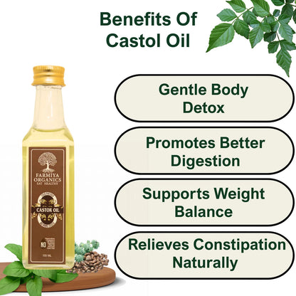 Farmiya Organics Castor Oil