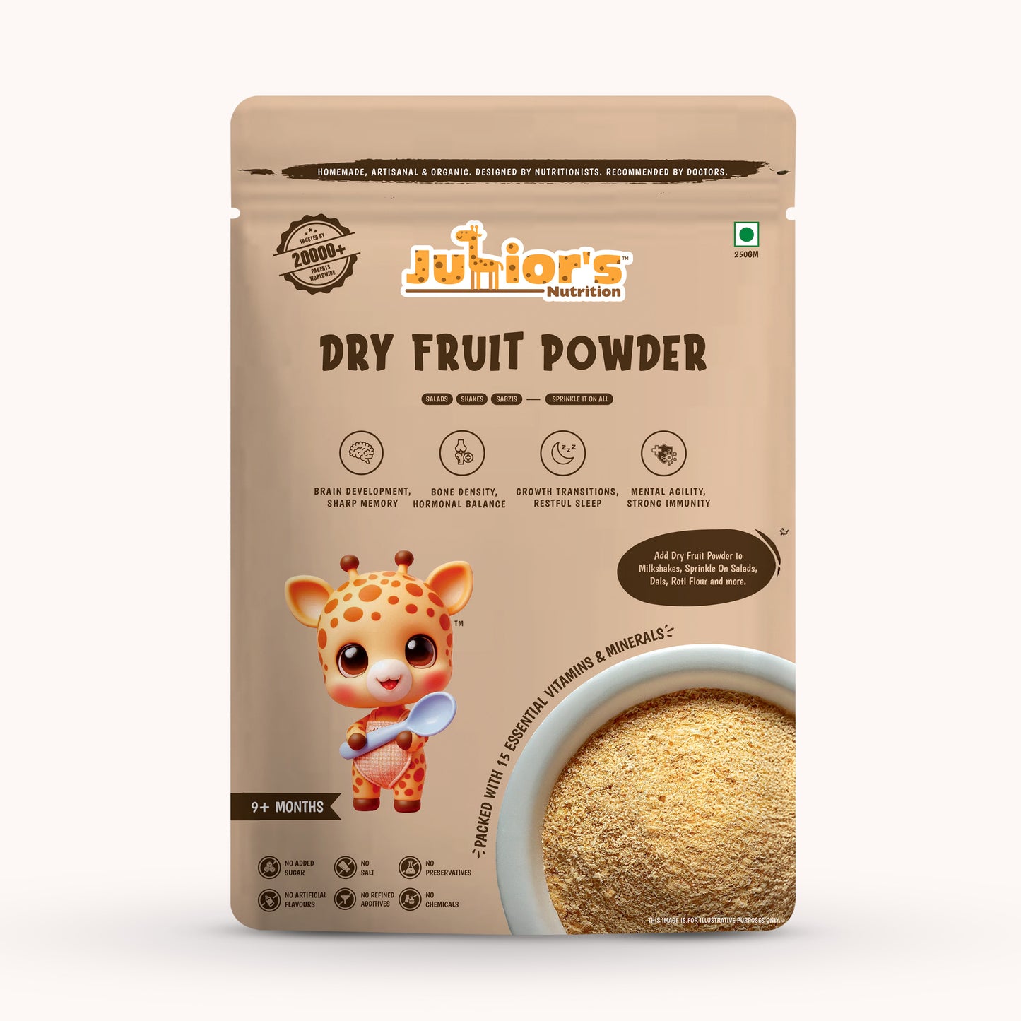 Junior's Nutrition Dry Fruit Powder (250 GM)