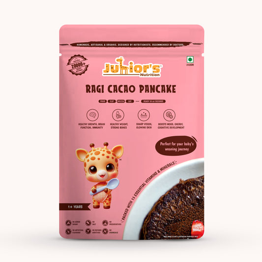 Junior's Nutrition Ragi Cacao Pancake