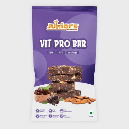 Junior's Nutrition Vit-pro bar (45 GM) (PACK OF 2)
