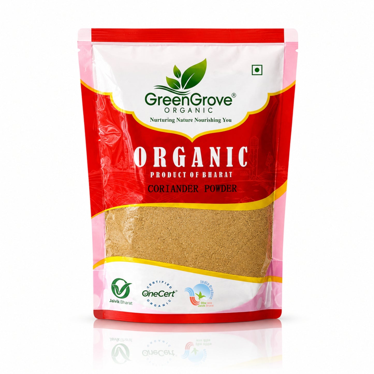 GreenGrove Organic Coriander Powder (250 GM) (PACK OF 2)