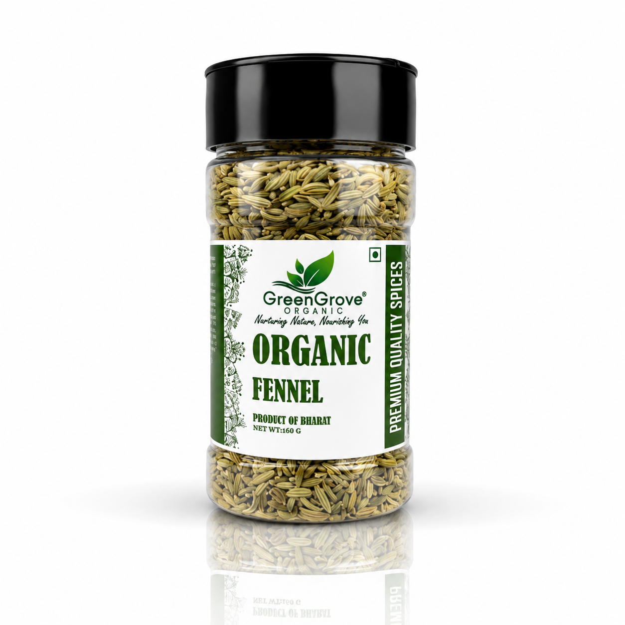 GreenGrove Organic Fennel (160 GM) (PACK OF 3)