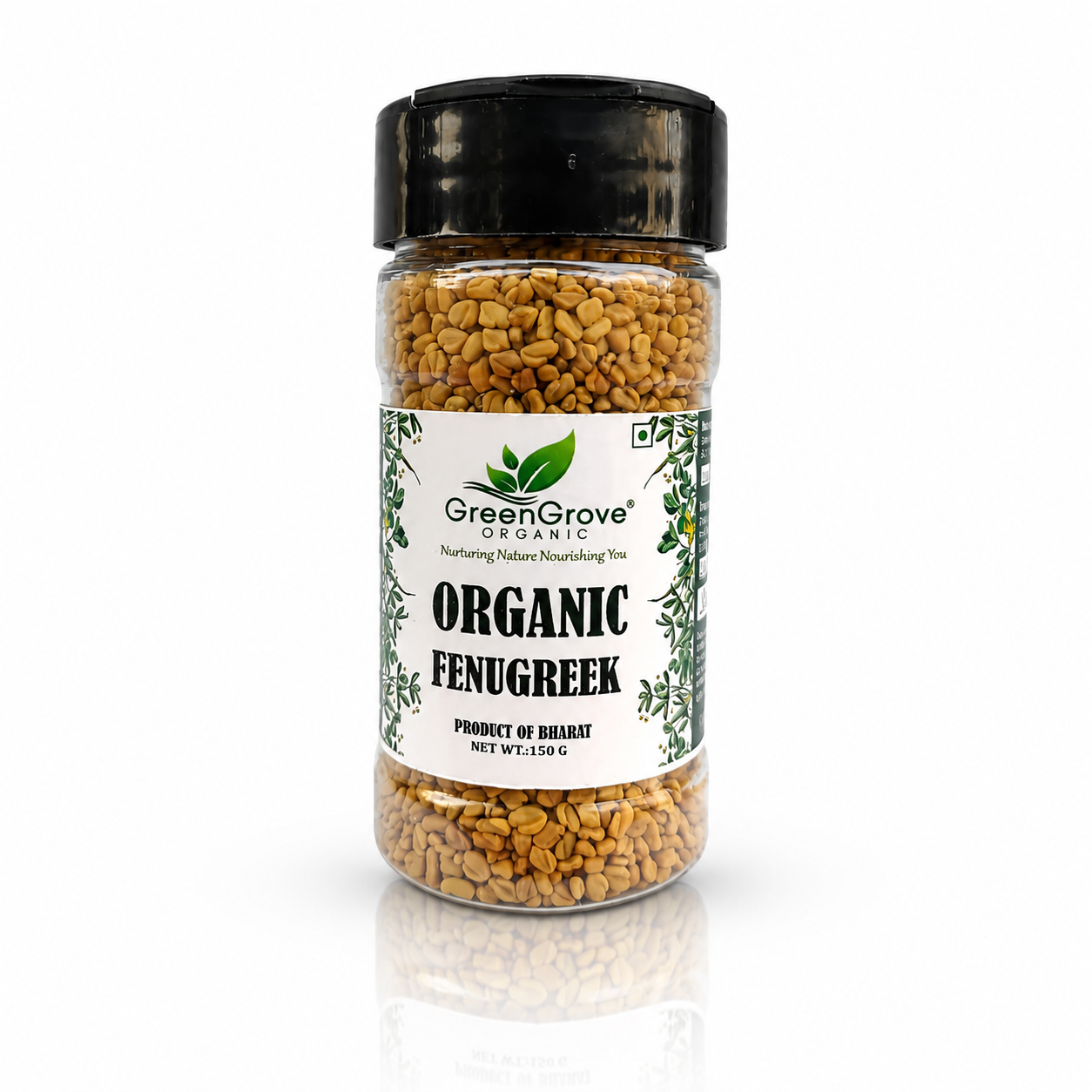 GreenGrove Organic Fenugreek (150 GM) (PACK OF 4)