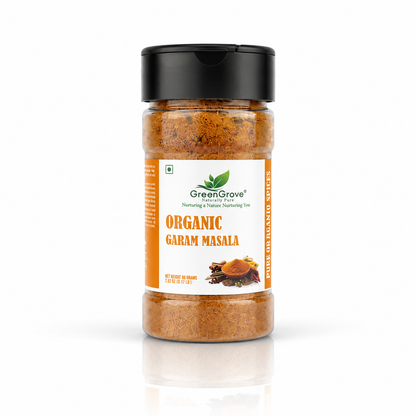 GreenGrove Organic Garam Masala (50 GM) (PACK OF 2)