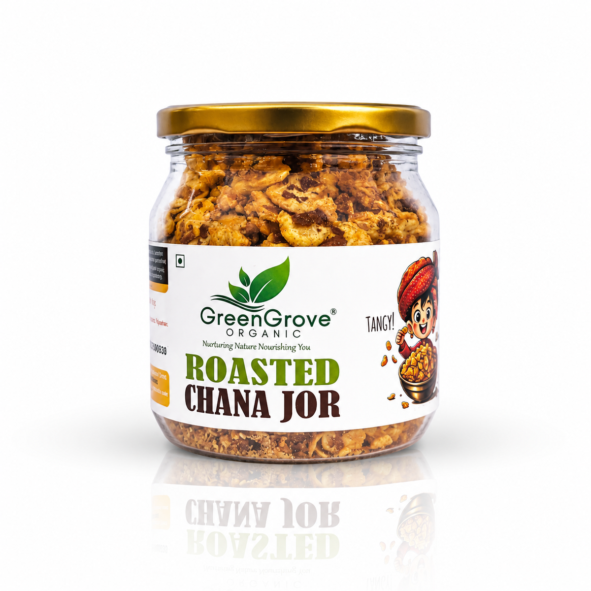 GreenGrove Organic Roasted Chana Jor Garam (200 GM)
