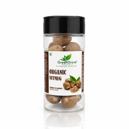 GreenGrove Organic Nutmeg (60 GM) (PACK OF 4)