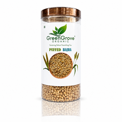 GreenGrove Organic Puffed Bajra (100 GM) (PACK OF 2)